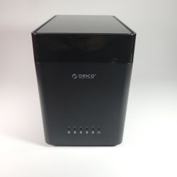 ORICO 4 Bay USB-C Hard Drive Station Enclosure SATA HDD/SSD Dock Untested