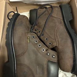 Wolverine steel toe boots
