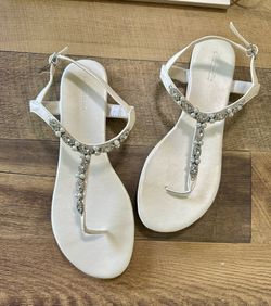 Jeweled Sandals Size 9