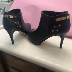 Mark Fisher Leather Booties Women’s Sz 7.5 