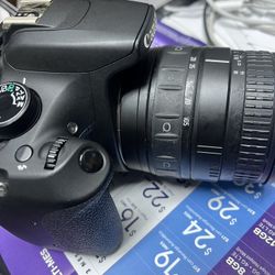 CANON DS126491 EOS REBEL T5 DIGITAL SLR 18MP CAMERA 🌟(without SD Card)