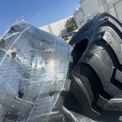 2x 19.5x24 Tractor Tires $1200 