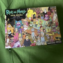 Rick And Morty Card Game