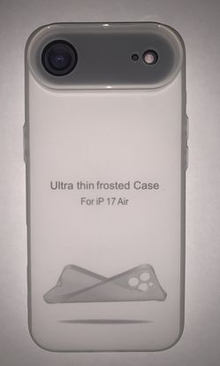 Ultra-thin frosted phone case for iPhone 17 Air