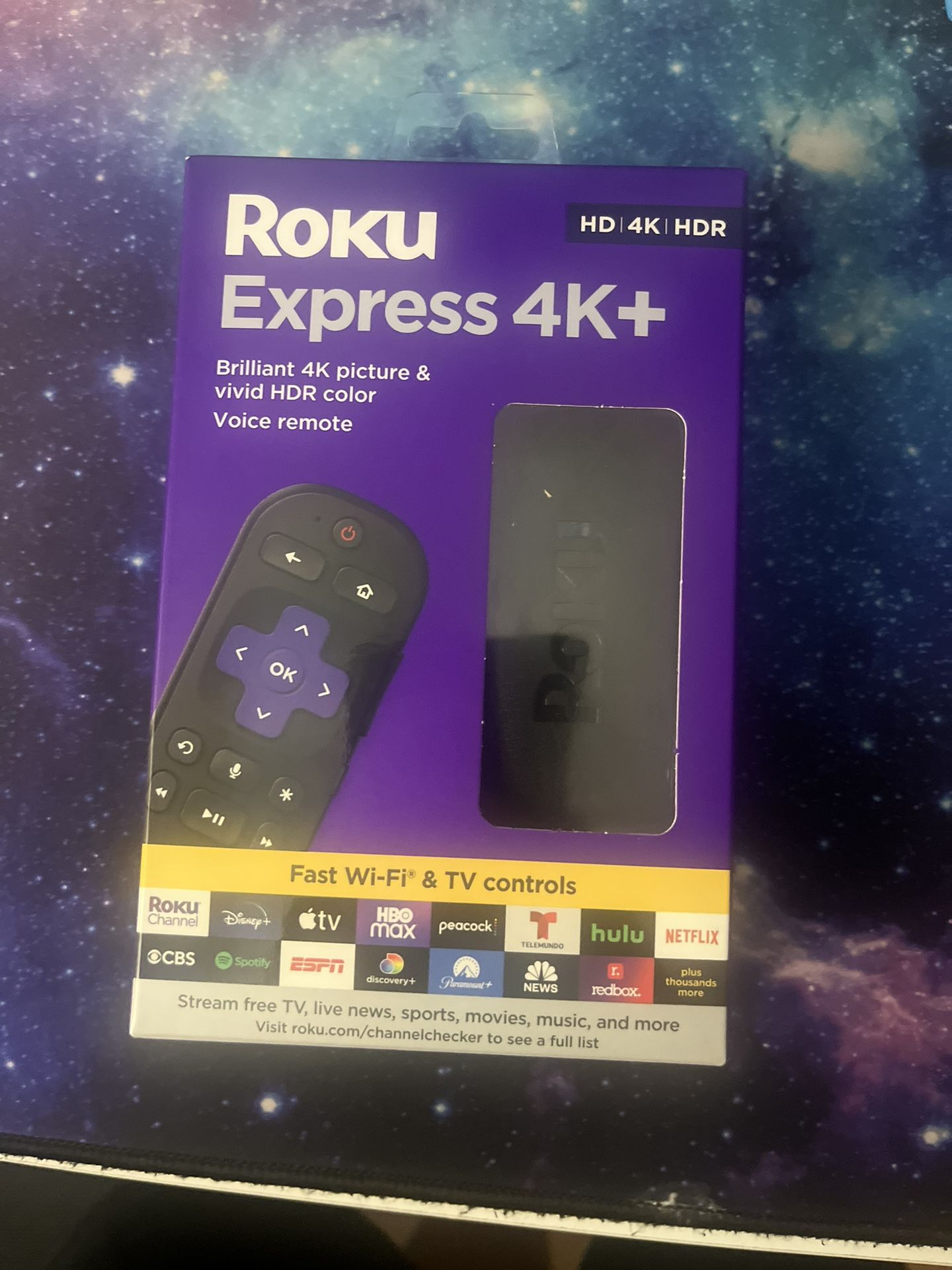 Roku express 4 k plus