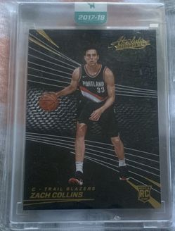 🔥Zach Collins RC!! Uncirculated!! Rare!!