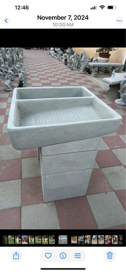 New Lavadero made out of cement