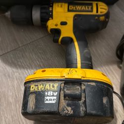 Yellow Power Drill DeWalt