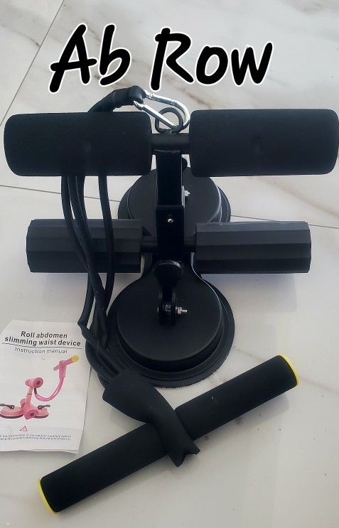 Resistance Low Impact Row , Suction Cup To Floor Travel Size