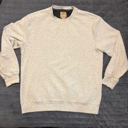 Telluride Clothing Company Men's XL Gray Crewneck Pullover Sweatshirt Logo