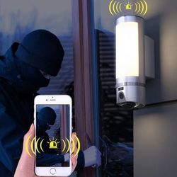 NEW FLOOD LIGHT CAMERA 1080P FOR OUTDOORS