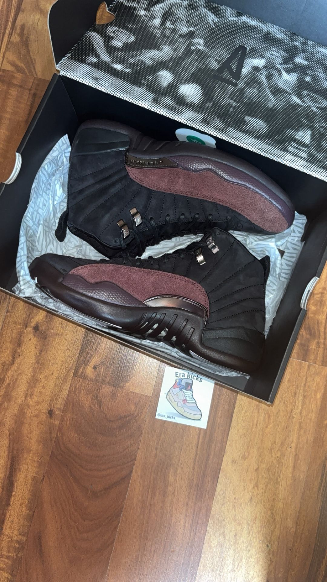 A Ma Maniére Jordan 12 ‘black’