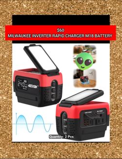 Milwaukee inverter rapid charger M18