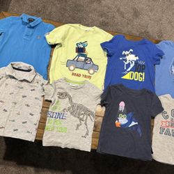 3t boy short and long sleeve shirts, pj set, jacket
