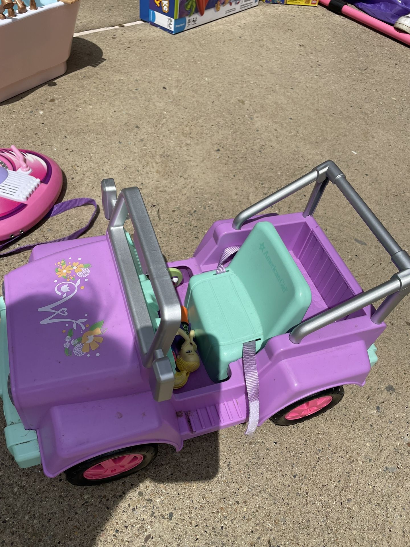 American Girl Doll Jeep