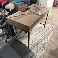 Electric Desk With Chair