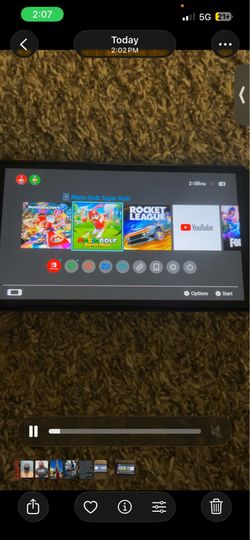 Nintendo Switch OLED Custom Skull Joy-Cons + Dock + Charger