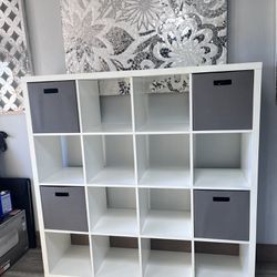 Ikea Kallax Shelf Bookcase Bookshelf Storage Organizer