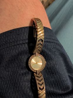 Gold-Tone Women's Bracelet Watch