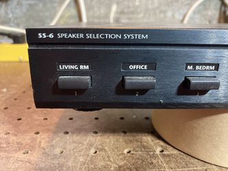 Niles SS-6 Speaker Selection System (FG01040)