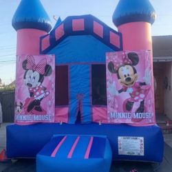 Pink Bounce House