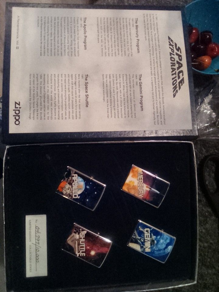 Zippo Space Exploration.. Collectable Series