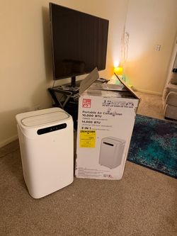 Portable Air Conditioner/ Dehumidifier 14000btu