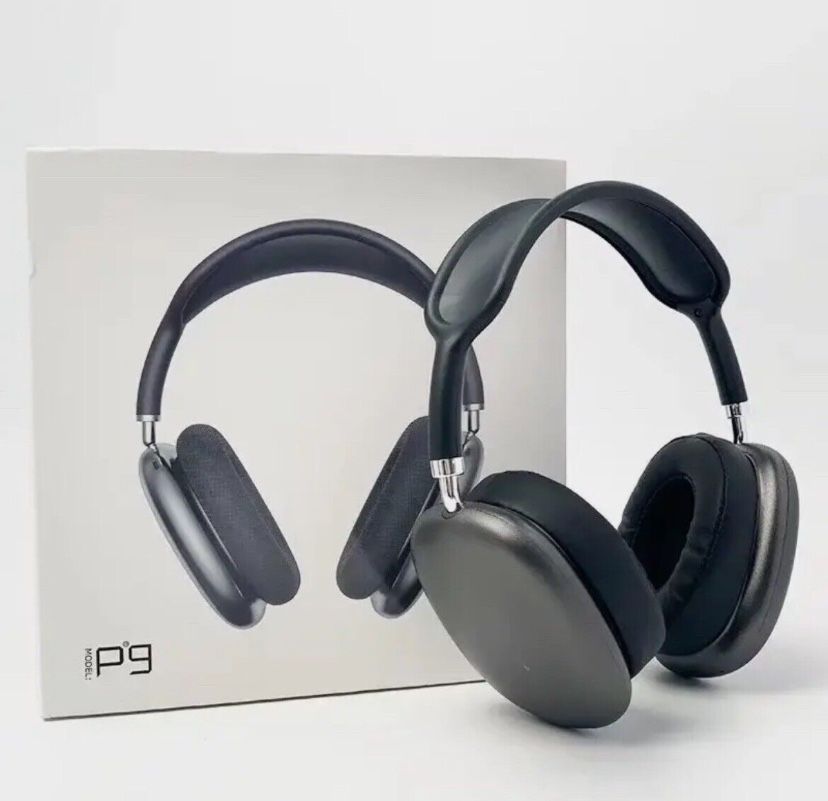 Air P9 Pro Wireless Bluetooth Headphones Noise Earmuff for iPhone With Mic