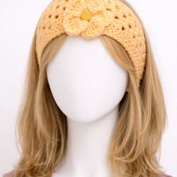Diadema de Crochet / Crochet Hair Headband