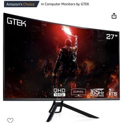 GTEK 165Hz 2K Gaming Monitor