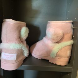Pink Girl Boots 
