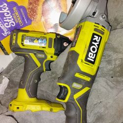 Ryobi Drill And Grinder 