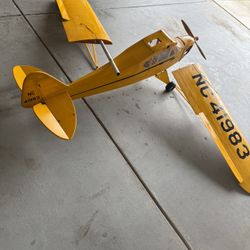 Scale Yellow Piper Plane – 102” Wingspan – DLE 55 Gas Engine – Ready to Fly