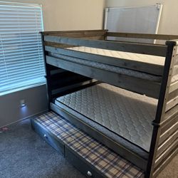 Bunk Bed With Trundle Best Offer With Own Pickup 