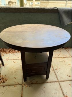 Wood table