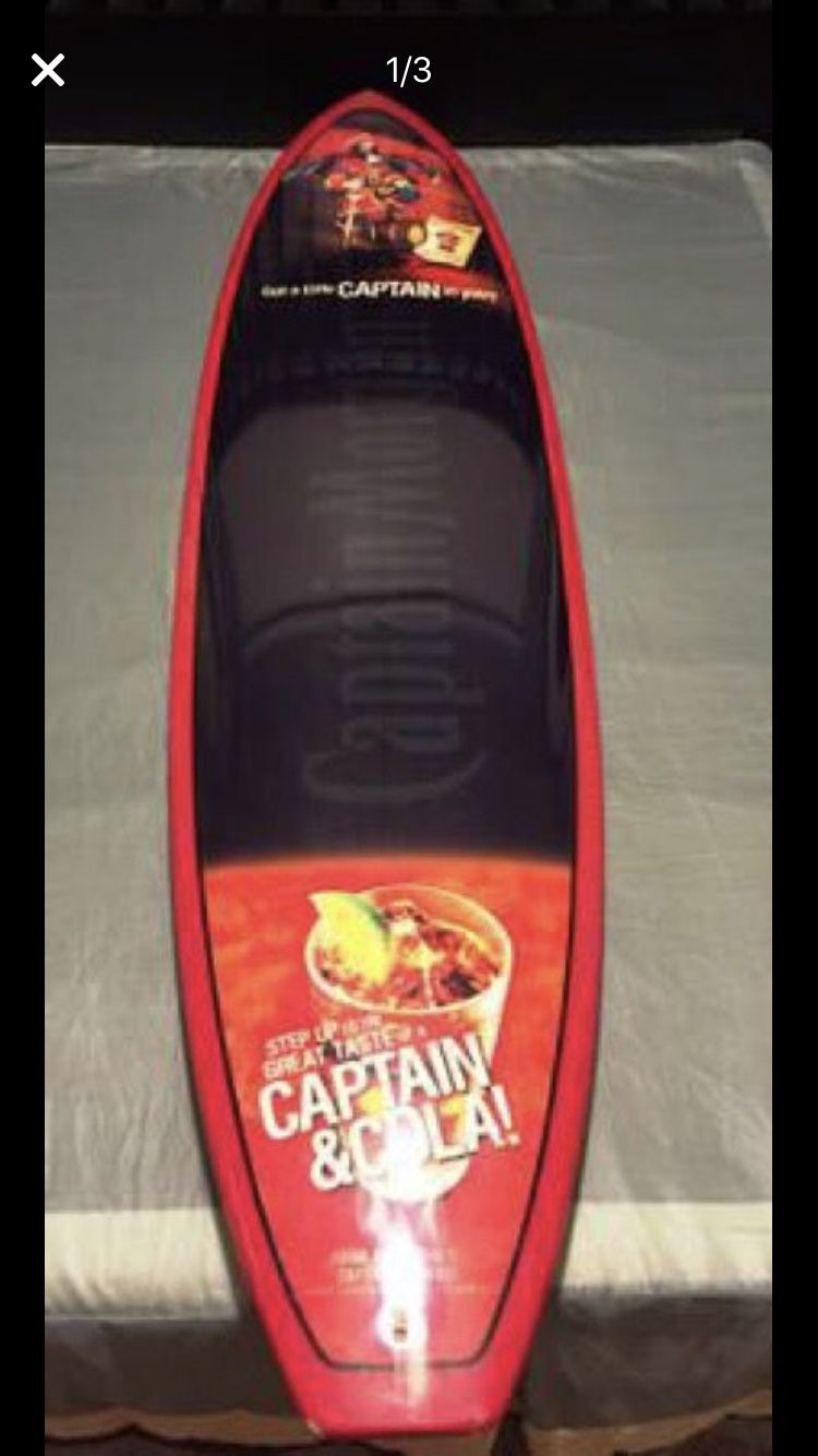 Captain Morgan promotional Surfboard