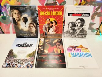 Amazon Studios 6X DVD's 2019 FYC Aeronauts The Report Brittany Runs Set