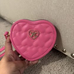 Juicy Hot Pink Heart Wallet 