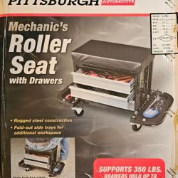 Mechanic's Roller Seat/  Tool Holder
