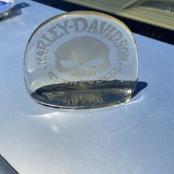 H.D. Glass Desk Top Piece