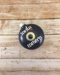 Santa Cam Ornament