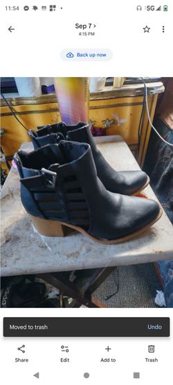 Botines de dama size 7 -8