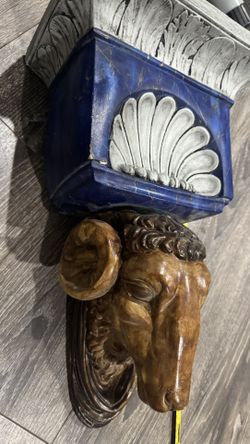 Ram Corbel Wall Decor Vintage
