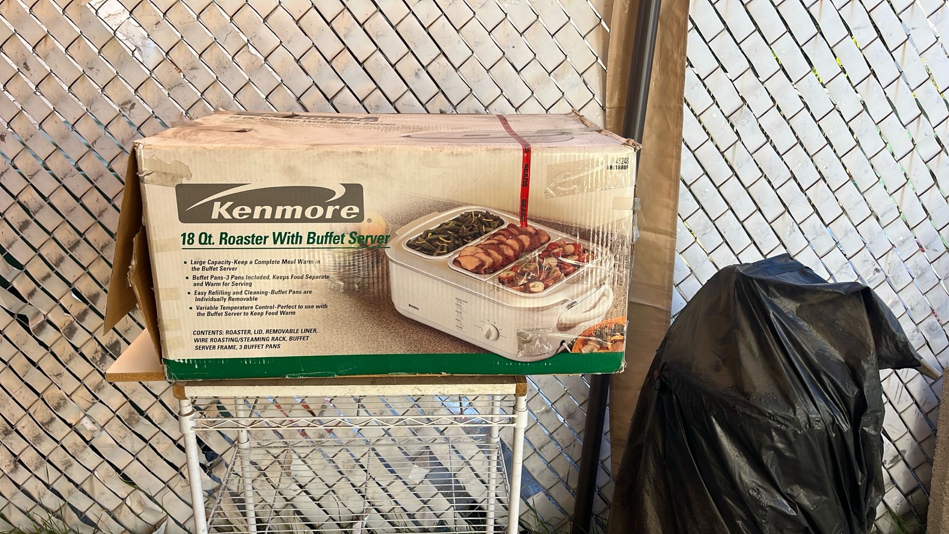 Kenmore 18 qt Roaster with Buffet Server