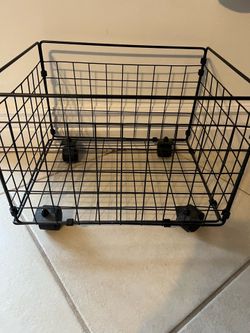 Storage cart wire rolling 15x12x12