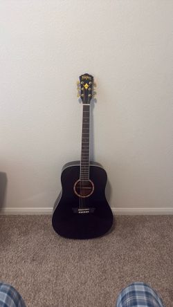 Black guitar