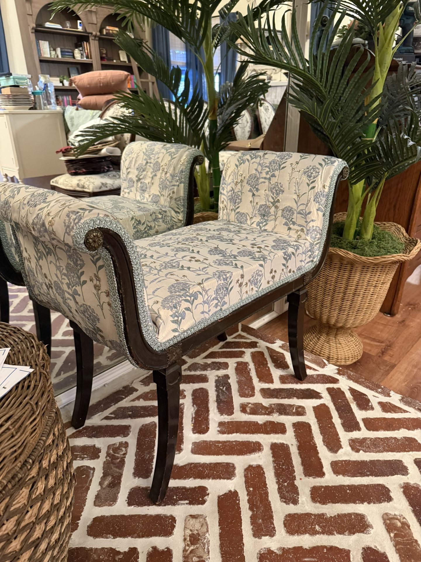 Hydrangea Bench