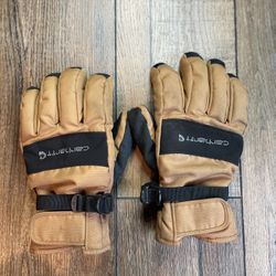 Carhartt brown and black WATERPROOF INSULATED GLOVES  #winteraccessories#Carhartt 