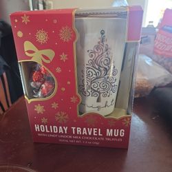 Travel Mug With Lindt Chocolates