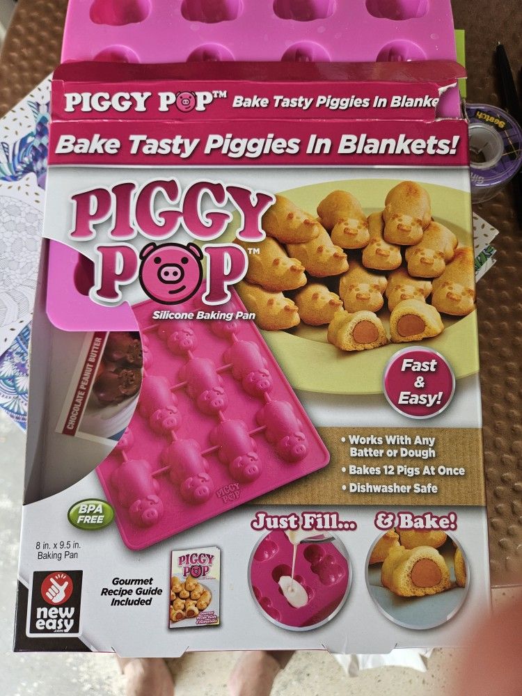 Piggy 🐷 Pop Silicone Tray. New